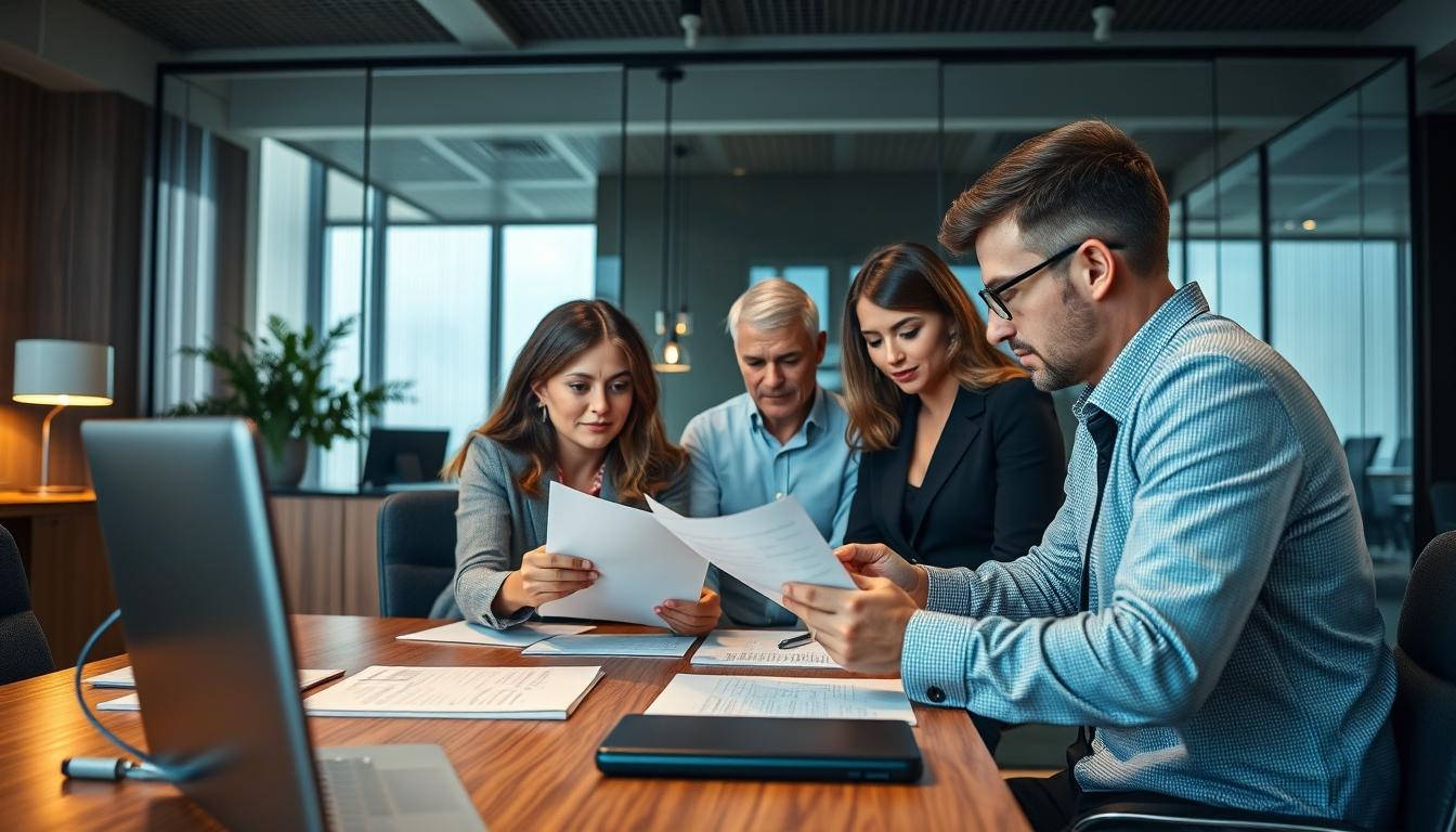 Family elder care planning discussion